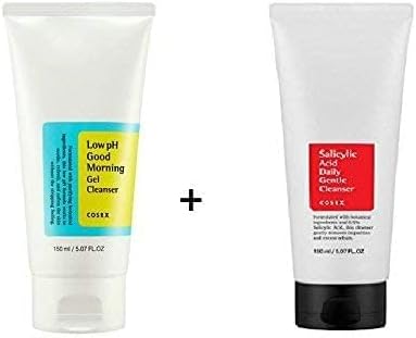 Morning Gel Cleanser +Salicylic Acid Daily Gentle Cleanser-3